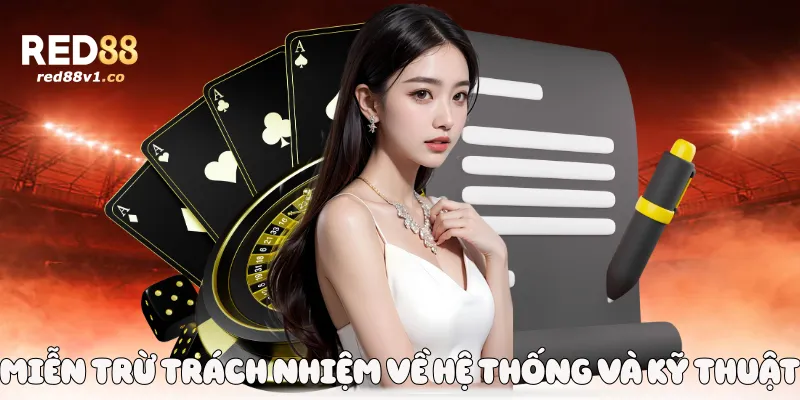 Miễn trừ trách nhiệm về hệ thống và kỹ thuật